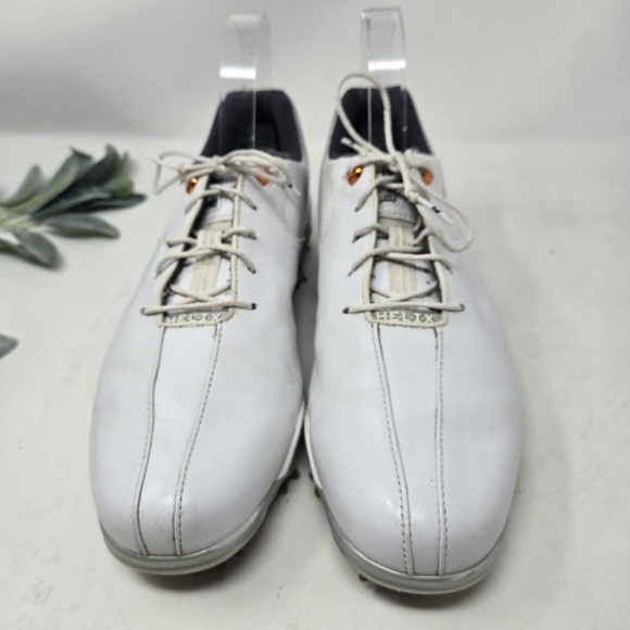 FootJoy D.N.A. Helix Golf Shoes White/Silver Men’s Size 10M - Picture 5 of 8